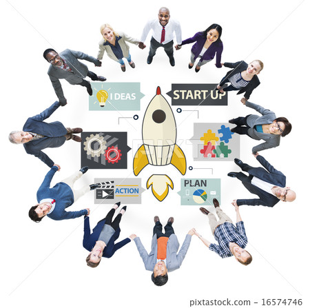 Startup Innovation Planning Ideas Team Success Concept 16574746