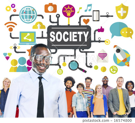 Society Social Media Social Networking Connection Concept Society Social Media Social Networking Connection Concept 16574800