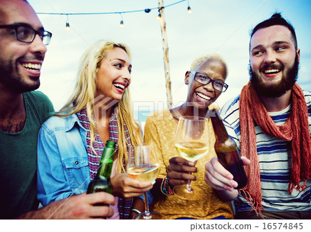 Beach Summer Dinner Party Celebration Concept 16574845
