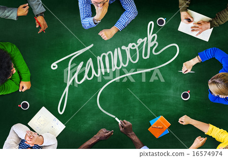 Blackboard Brainstorming Cooperation Planning Meeting Strategy S 16574974
