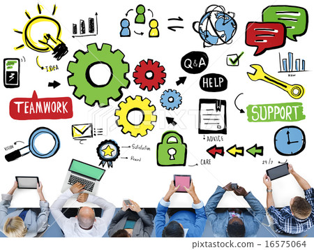 Teamwork Team Collaboration Connection Togetherness Unity Concep Teamwork Team Collaboration Connection Togetherness Unity Concep 16575064
