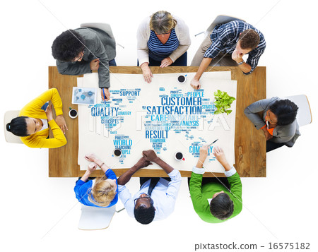 Customer Satisfaction Reliability Quality Service Concept Customer Satisfaction Reliability Quality Service Concept 16575182