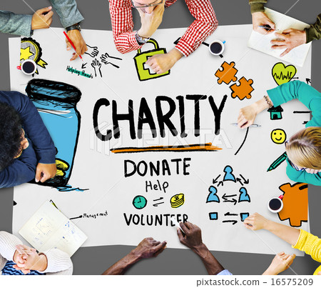 Charity Donate Help Give Saving Sharing Support Volunteer Concep 16575209