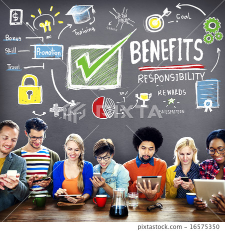 Benefits Responsibility Rewards Goal Skill Satisfaction Concept Benefits Responsibility Rewards Goal Skill Satisfaction Concept 16575350