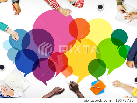 Speech Bubbles Message Concept Symbol Communication Idea Concept Speech Bubbles Message Concept Symbol Communication Idea Concept 16575756