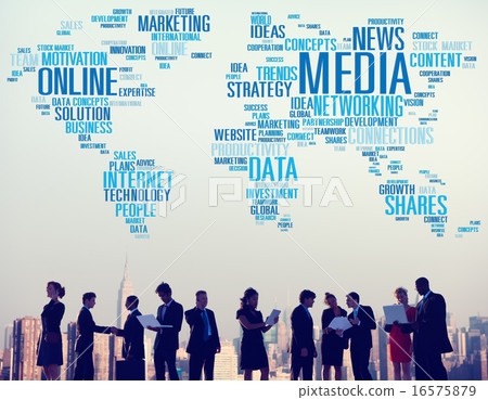 Media Social Media Network Technology Online Concept 16575879