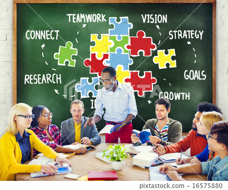 Teamwork Team Connection Strategy Partnership Support Puzzle Con Teamwork Team Connection Strategy Partnership Support Puzzle Con 16575880