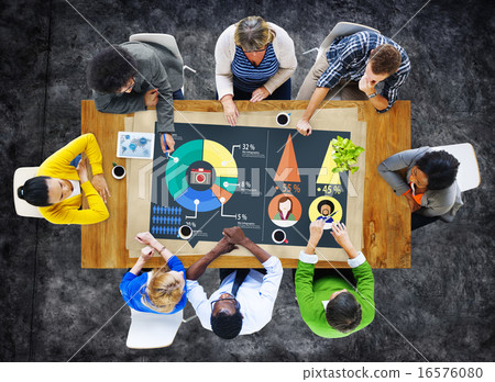 Analysis Analytic Marketing Sharing Graph Diagram Concept 16576080