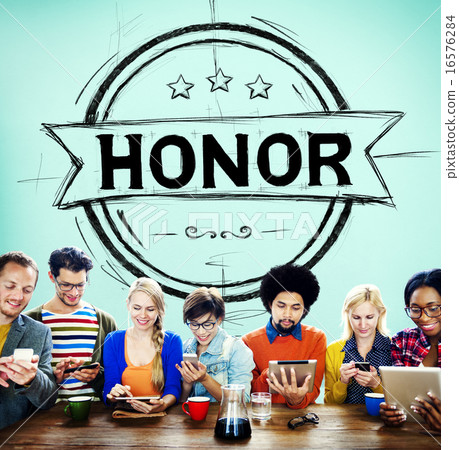 Honor Integrity Success Victory Achievement Concept Honor Integrity Success Victory Achievement Concept 16576284