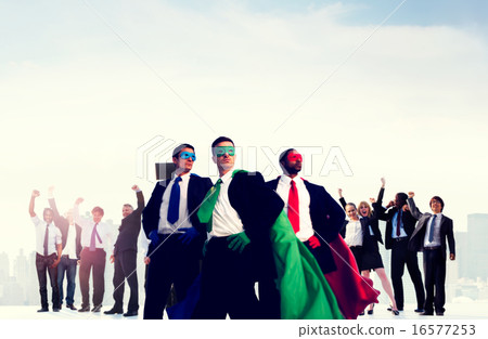 Business People Corporate Celebration Success Concept Business People Corporate Celebration Success Concept 16577253