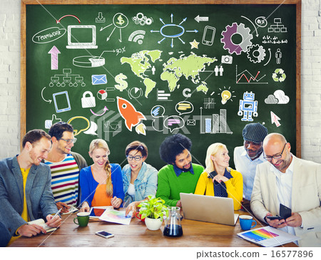 Global Business World Organization Market Commercial Concept 16577896