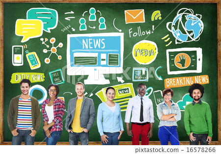 News Breaking News Daily News Follow Media Searching Concept News Breaking News Daily News Follow Media Searching Concept 16578266