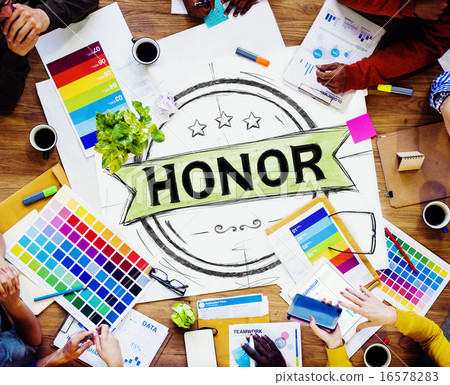 Honor Integrity Success Victory Achievement Concept Honor Integrity Success Victory Achievement Concept 16578283