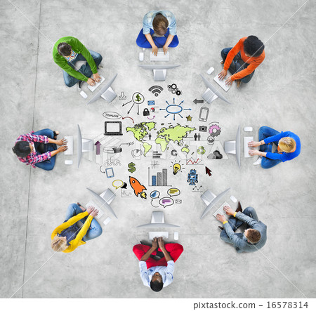 Global Business World Organization Market Commercial Concept 16578314