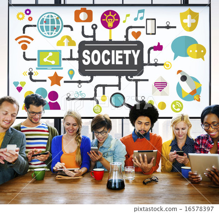 Society Community Global Togetherness Connecting Internet Concep Society Community Global Togetherness Connecting Internet Concep 16578397