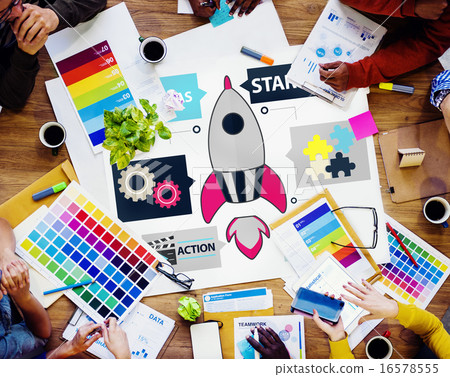 Startup Innovation Planning Ideas Team Success Concept 16578555