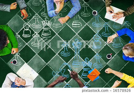 Chess Board Game Sports Playing Concept 16578926