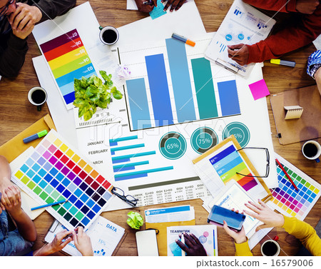 Diversity Teamwork Strategy Design Brainstorming Ideas Concept 16579006