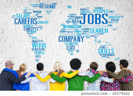 Occupation Job Careers Expertise Human Resources Concept 16579282