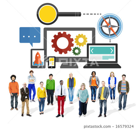 Search Engine Optimization Online Technology Web Concept 16579324