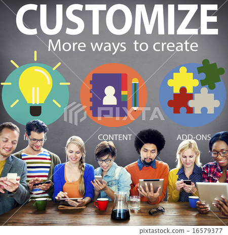 Customize Ideas Identity Individuality Innovation Personalize Co 16579377