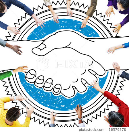 Agreement Greeting Handshake Partnership Team Concept 16579378