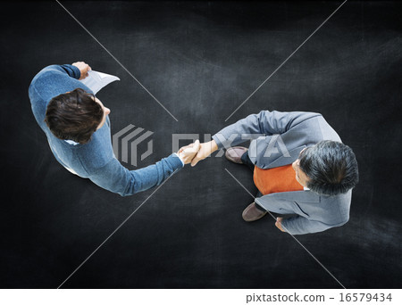 Businessmen Handshake Corporate Partnership Concept Businessmen Handshake Corporate Partnership Concept 16579434
