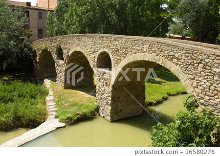 Old stone bridge in Vic 16580278