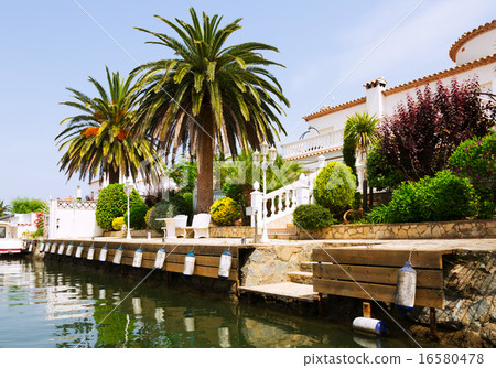 Residential marina at Empuriabrava, Spain Residential marina at Empuriabrava, Spain 16580478