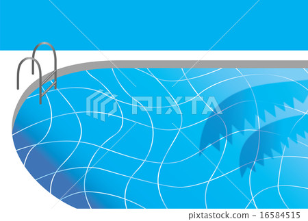 Poolside greeting card Poolside greeting card 16584515