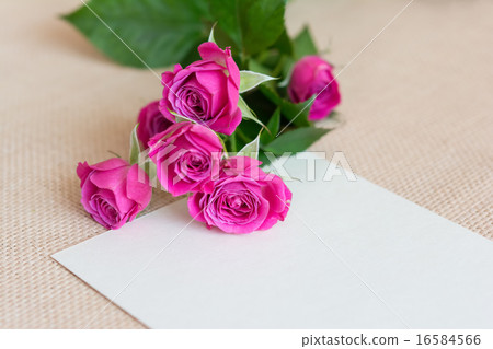 Flowers greeting card 16584566