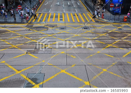 Intersection of Hong Kong Intersection of Hong Kong 16585993