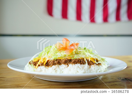 炸玉米餅飯 16586278