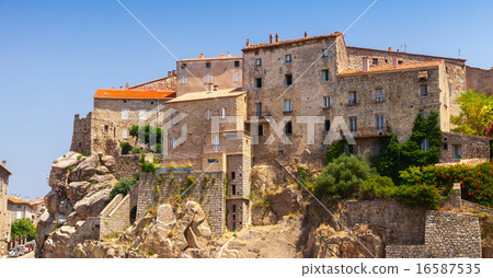 Old town Sartene, South Corsica, France 16587535