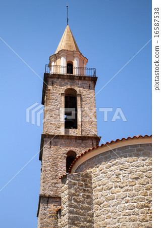 Catholic church. Sartene, South Corsica, France Catholic church. Sartene, South Corsica, France 16587538