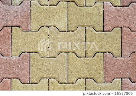 Paving slabs close up a background 16587866