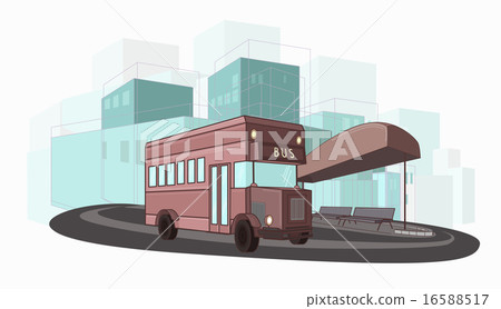 city, vector, urban 16588517