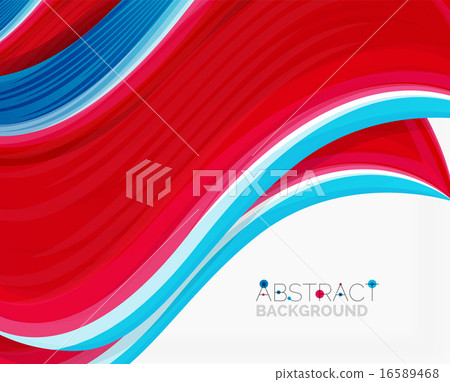 Solid Wave Background Abstract realistic solid wave background - Stock Illustration [16589468 ...