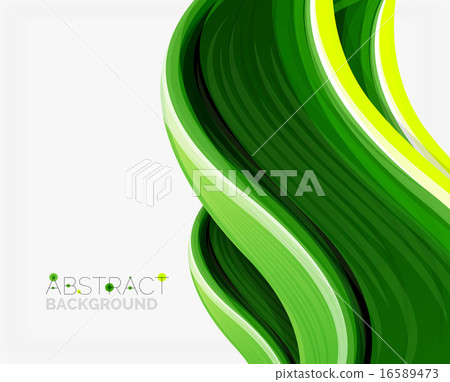 Abstract realistic solid wave background 16589473