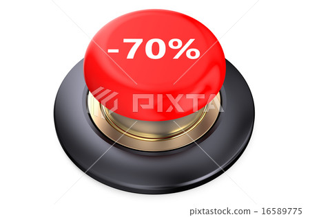 70 percent discount Red button 16589775