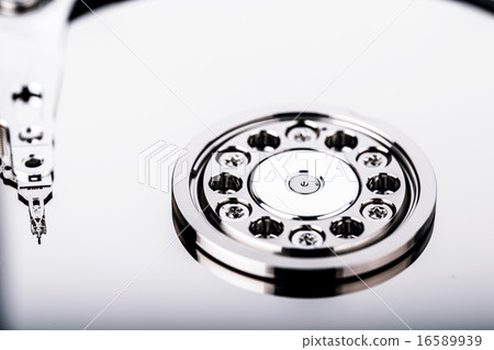 Hard disk drive HDD isolated 16589939
