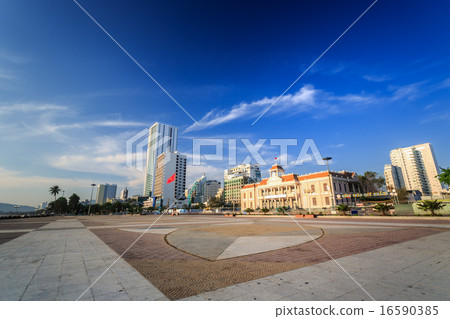 Main Town Square at morning In Nha Trang, Vietnam 16590385