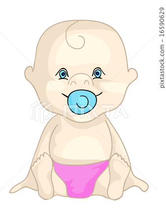 baby in nappy 16590629