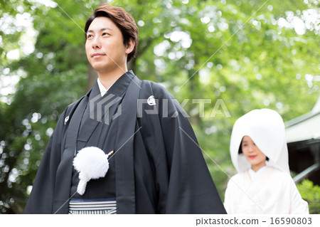 新郎 和式婚禮 日式婚禮 16590803