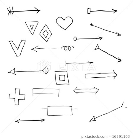 Handrawn design elements Handrawn design elements 16591103
