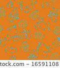 Berry Seamless Pattern 16591108