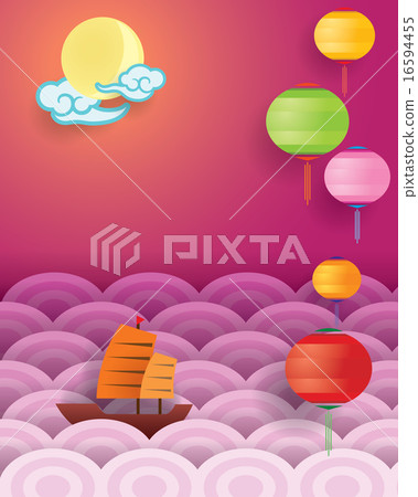 Mid Autumn Festival background 16594455