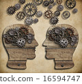 concept of communication, dialog, information exchange 16594747