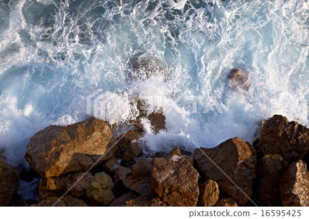 Waves ashore 16595425