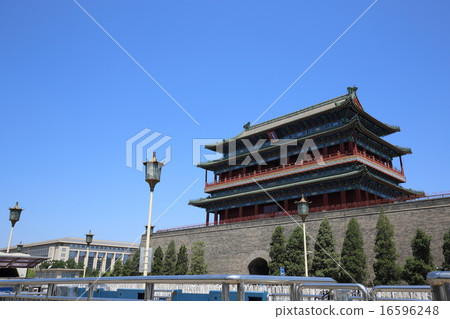 Beijing Pyeongyang gate front gate Beijing Pyeongyang gate front gate 16596248